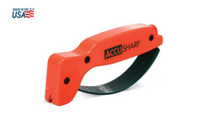 Accusharp Knife & Tool Sharpener Blaze Orange 