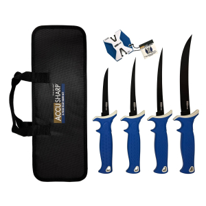 6 Piece Fillet Knife Kit with Sharpener