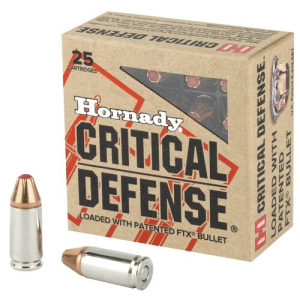 Critical Defence Pistol Ammunition 