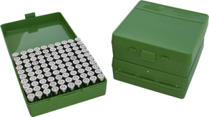 Ammo Box 100 Round Flip-Top - 357